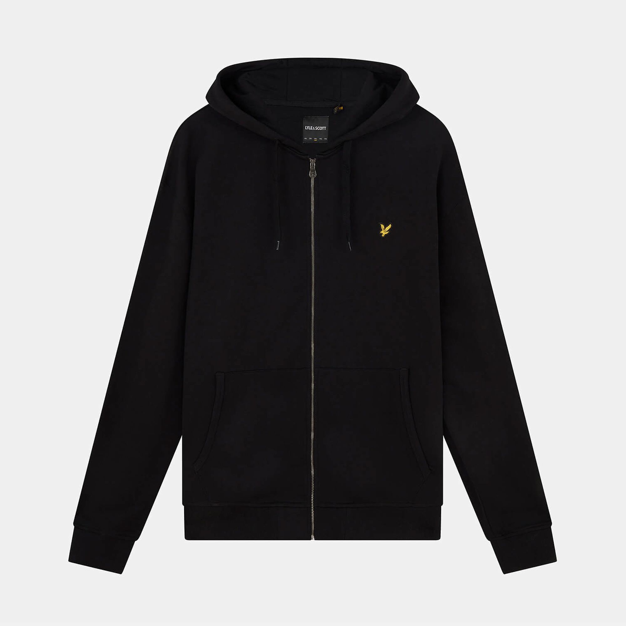 Pull à Capuche Lyle & Scott Homme Violet - Taille M, Coton, Occasion Bon État